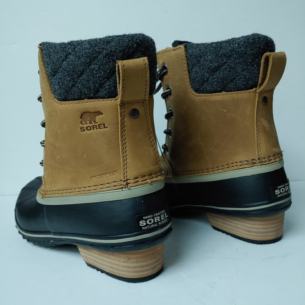 Sorel Slimpack II Snow Winter Elk Womens Boot #New - Picture 3 of 14